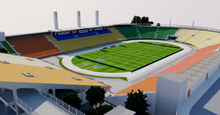 Load image into Gallery viewer, Pacaembu Stadium - Sao Paulo, Brazil 3D model