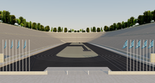 Load image into Gallery viewer, Panathenaic Stadium - Athens Greece 3D model