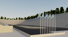 Load image into Gallery viewer, Panathenaic Stadium - Athens Greece 3D model