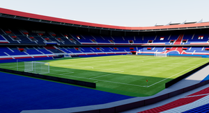 Parc des Princes - Paris Saint Germain PSG 3D model