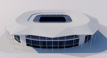 Load image into Gallery viewer, Parc Olympique Lyonnais - Lyon 3D model