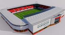 Load image into Gallery viewer, Parc y Scarlets Stadium - Wales 3D model