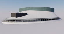 Load image into Gallery viewer, Park Dome Kumamoto - Japan 3D model