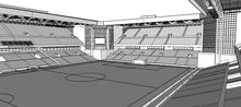 Load image into Gallery viewer, Parken Stadium - Copenhagen Denmark 3D model