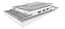 Load image into Gallery viewer, Pavelló Municipal Girona-Fontajau Spain 3D model