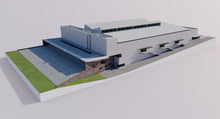 Load image into Gallery viewer, Pavelló Municipal Girona-Fontajau Spain 3D model