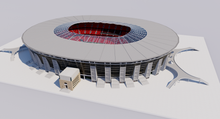 Load image into Gallery viewer, Puskás Arena - Budapest 3D model
