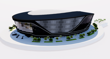 Load image into Gallery viewer, 3D Model of Allegiant Stadium Las Vegas Raiders