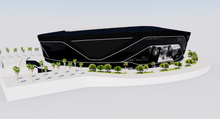Load image into Gallery viewer, 3D Model of Allegiant Stadium Las Vegas Raiders