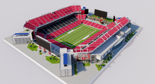 Load image into Gallery viewer, Raymond James Stadium - Tampa, Florida USA  3D model
