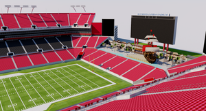 Raymond James Stadium - Tampa, Florida USA  3D model