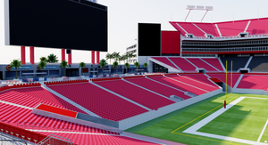 Raymond James Stadium - Tampa, Florida USA  3D model