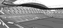Load image into Gallery viewer, Reale Arena - Anoeta Stadium - San Sebastian Spain 3D model