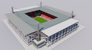 Rhein Energie Stadion - Cologne - Germany 3D model