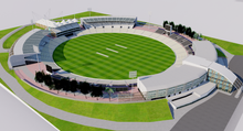 Load image into Gallery viewer, Rose Bowl Cricket Ground - England 3D model