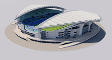 Load image into Gallery viewer, Saitama Stadium 2002 - Japan 3D stadium football