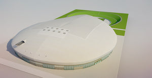 Sapporo Dome - Japan 3D model