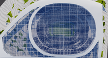 Load image into Gallery viewer, SoFi Stadium Los Angeles 3D Model NFL Venue
