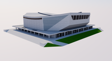Load image into Gallery viewer, St. Jakobshalle - Basel 3D model