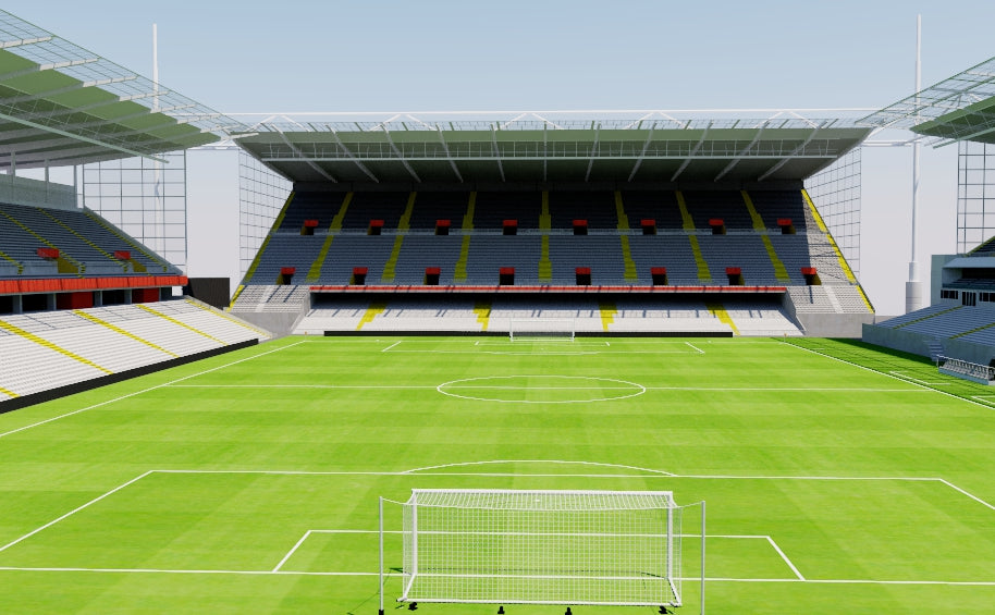 Stade Bollaert-Delelis - RC Lens - France 3D model – Genius&Gerry