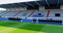 Load image into Gallery viewer, Stade Josy Barthel - Luxembourg 3D model
