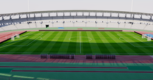 Load image into Gallery viewer, Stade Sebastien Charlety 3D Model – Paris stadium replica