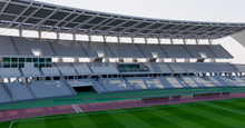 Load image into Gallery viewer, Stade Sebastien Charlety 3D Model – Paris stadium replica