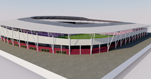 Load image into Gallery viewer, Stade de Geneve - Geneva, Switzerland 3D model