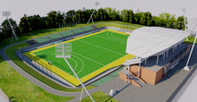 Load image into Gallery viewer, Sydney Olympic Park Hockey Centre 3D model