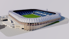 Load image into Gallery viewer, Teddy Stadium - Jerusalem, Israel 3D model