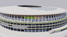 Load image into Gallery viewer, New National Stadium Tokyo 3D Model - 2020 Olympics