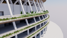 Load image into Gallery viewer, New National Stadium Tokyo 3D Model - 2020 Olympics