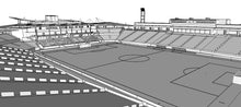 Load image into Gallery viewer, Toyota Stadium - FC Dallas, Texas 3D model