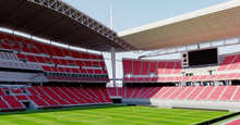 Load image into Gallery viewer, Toyota Stadium - Japan 3D model