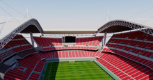 Load image into Gallery viewer, Toyota Stadium - Japan 3D model