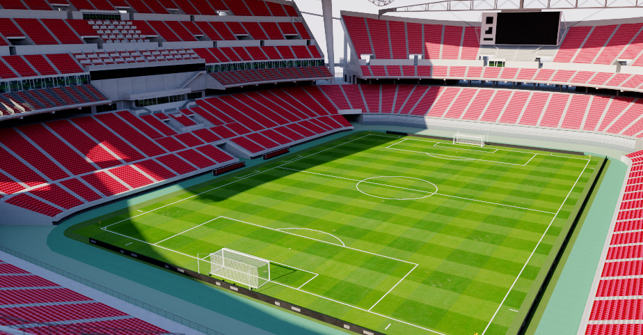 Toyota Stadium - Japan 3D model – Genius&Gerry