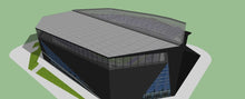 Load image into Gallery viewer, US Bank Stadium 3D Model Minnesota Vikings NFL Replica