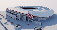 Load image into Gallery viewer, Estadio Cívitas Metropolitano 3D Model UEFA Stadium
