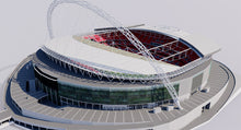 Load image into Gallery viewer, Wembley Stadium 3D Model UEFA Football Venue
