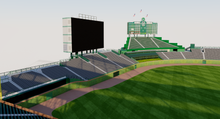 Load image into Gallery viewer, Wrigley Field 3D Model – Chicago Cubs Stadium Replica
