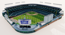 Load image into Gallery viewer, Wrigley Field 3D Model – Chicago Cubs Stadium Replica