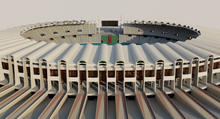 Load image into Gallery viewer, Zayed Sports City Stadium 3D Model – Abu Dhabi Stadium