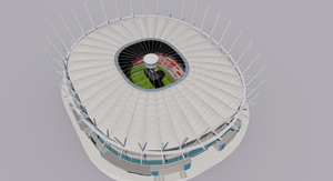 BC Place Stadium 3D Model – Vancouver Stadium Replica