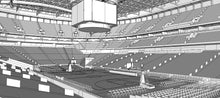Load image into Gallery viewer, Basketball Arena NBA boxing stadium arena venue 3d geniusandgerry
