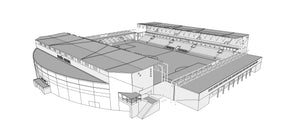 Boras Arena - Elfsborg Sweden 3D model
