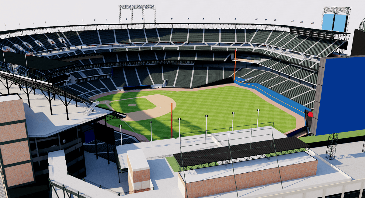 Citi Field - New York Mets Baseball Stadium 3D model – Genius&Gerry