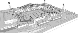 Dicks Sporting Goods Park - Colorado Rapids Stadium 3D model