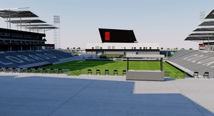 Dicks Sporting Goods Park - Colorado Rapids Stadium 3D model