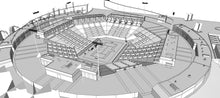 Load image into Gallery viewer, Dignity Health Sports Park - Tennis Center Carson - Los Angeles USA 3D model
