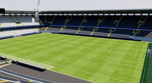 Estadio Dom Alfonso Henriques, Vitoria Guimaraes 3D Model UEFA Stadium